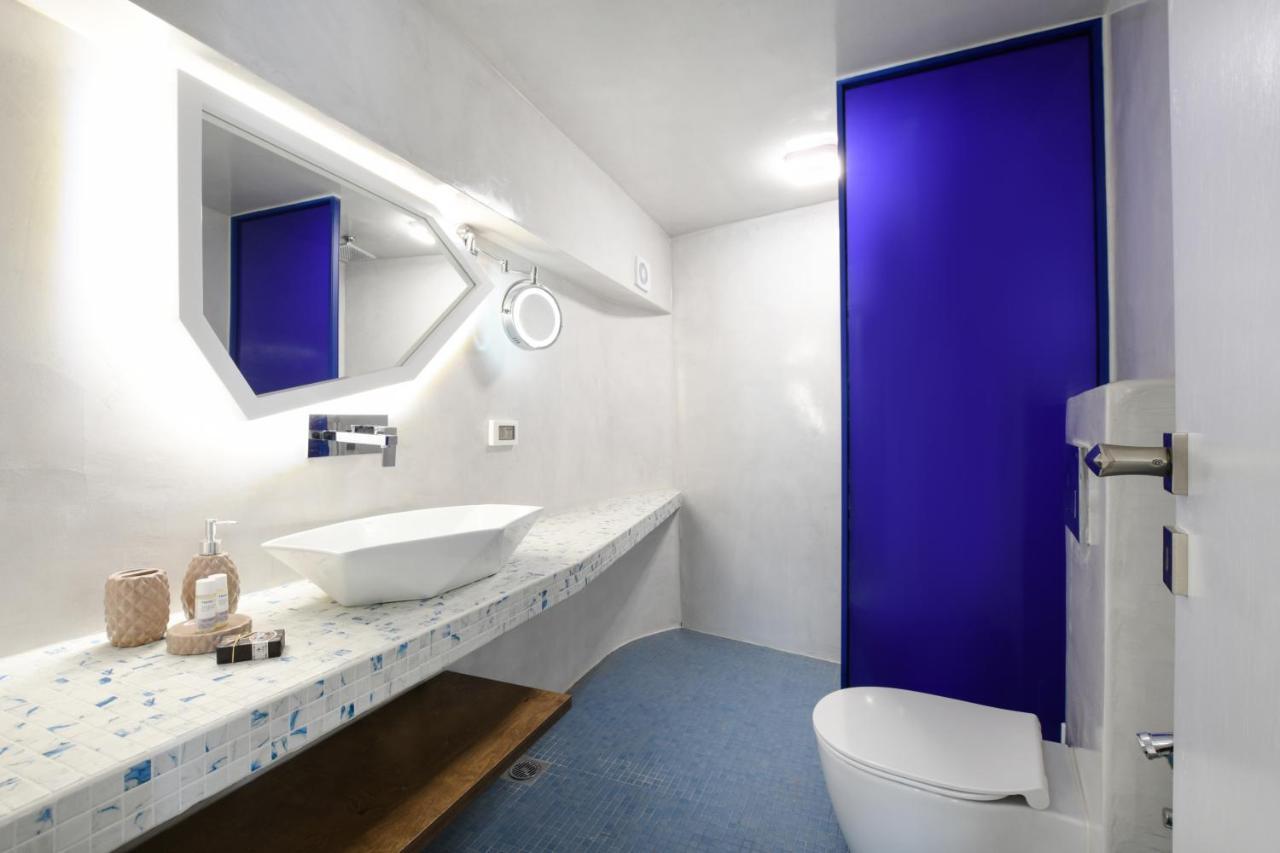 Blue White Residence Monólithos Esterno foto