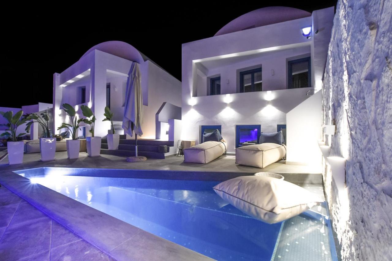 Blue White Residence Monólithos Esterno foto